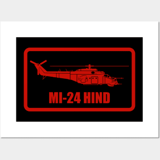 Mi-24 Hind Posters and Art